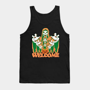 welcome to the hell - halloween 2022 Tank Top